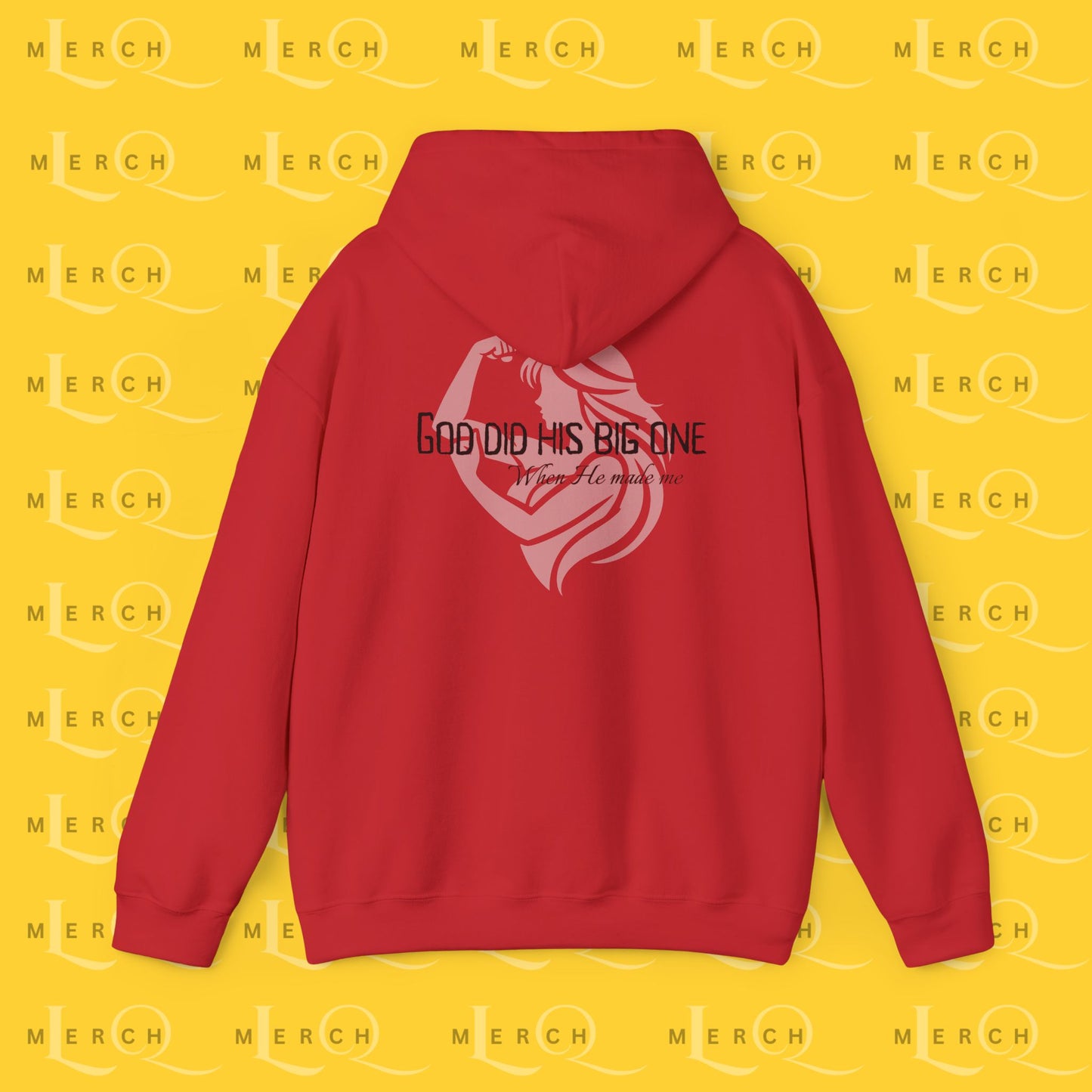 God did His Big One - Cozy Hoodie