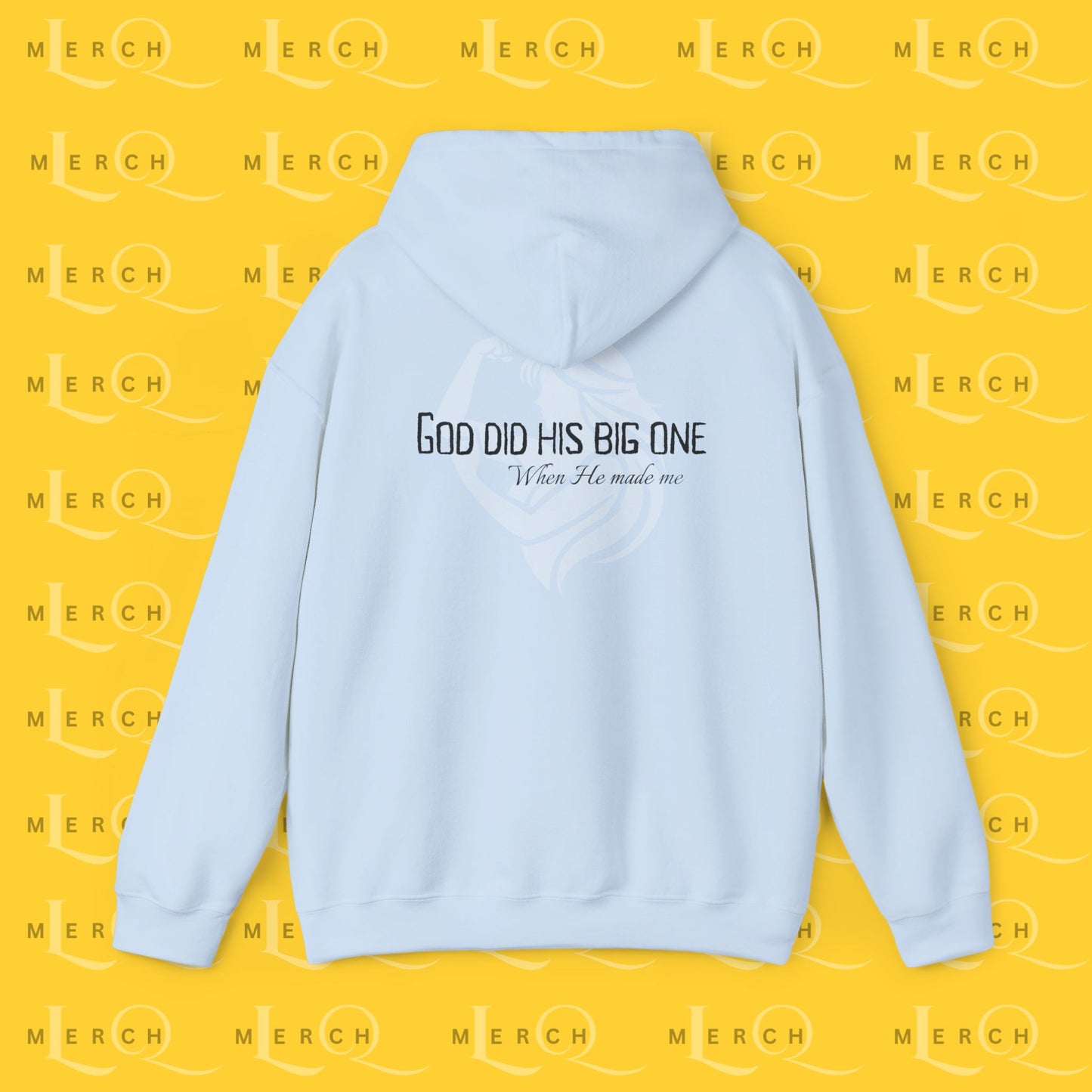 God did His Big One - Cozy Hoodie