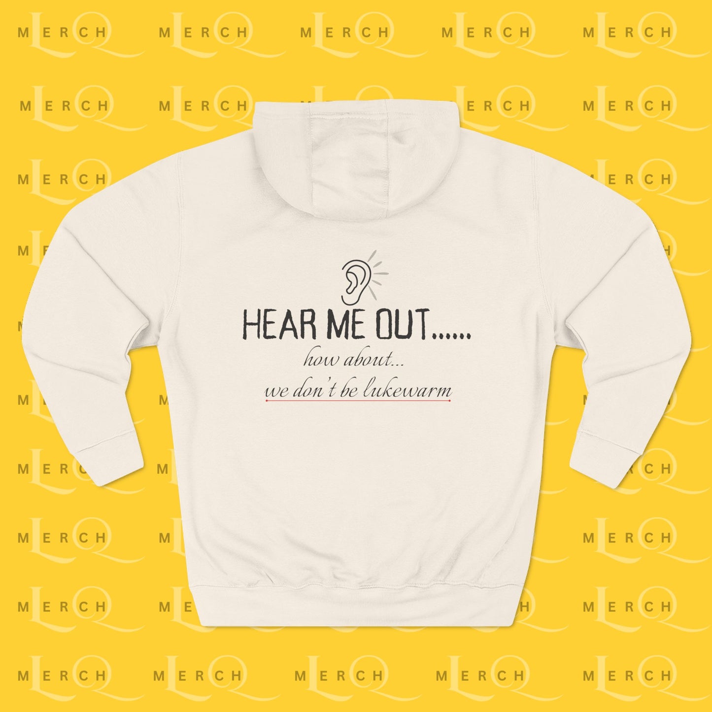 Hear Me Out - Unisex Fleece Hoodie
