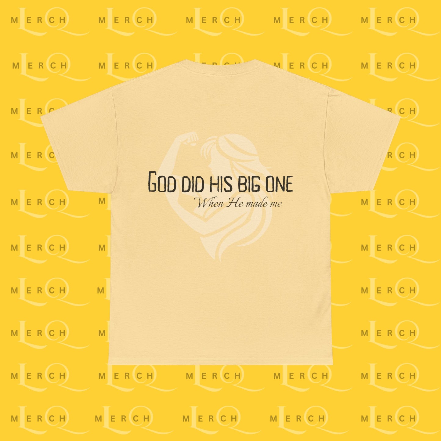 God Did His Big One - Heavy Cotton T-Shirt