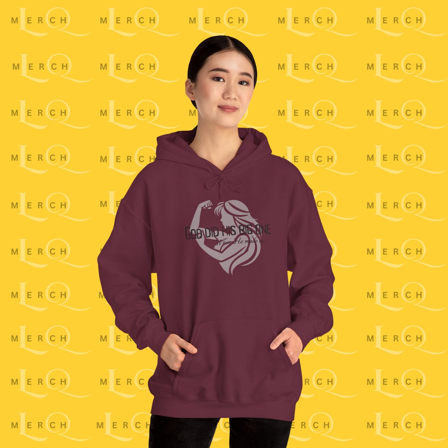 God did His Big One - Cozy Hoodie