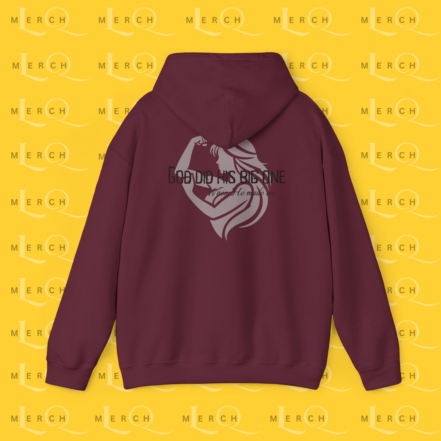 God did His Big One - Cozy Hoodie
