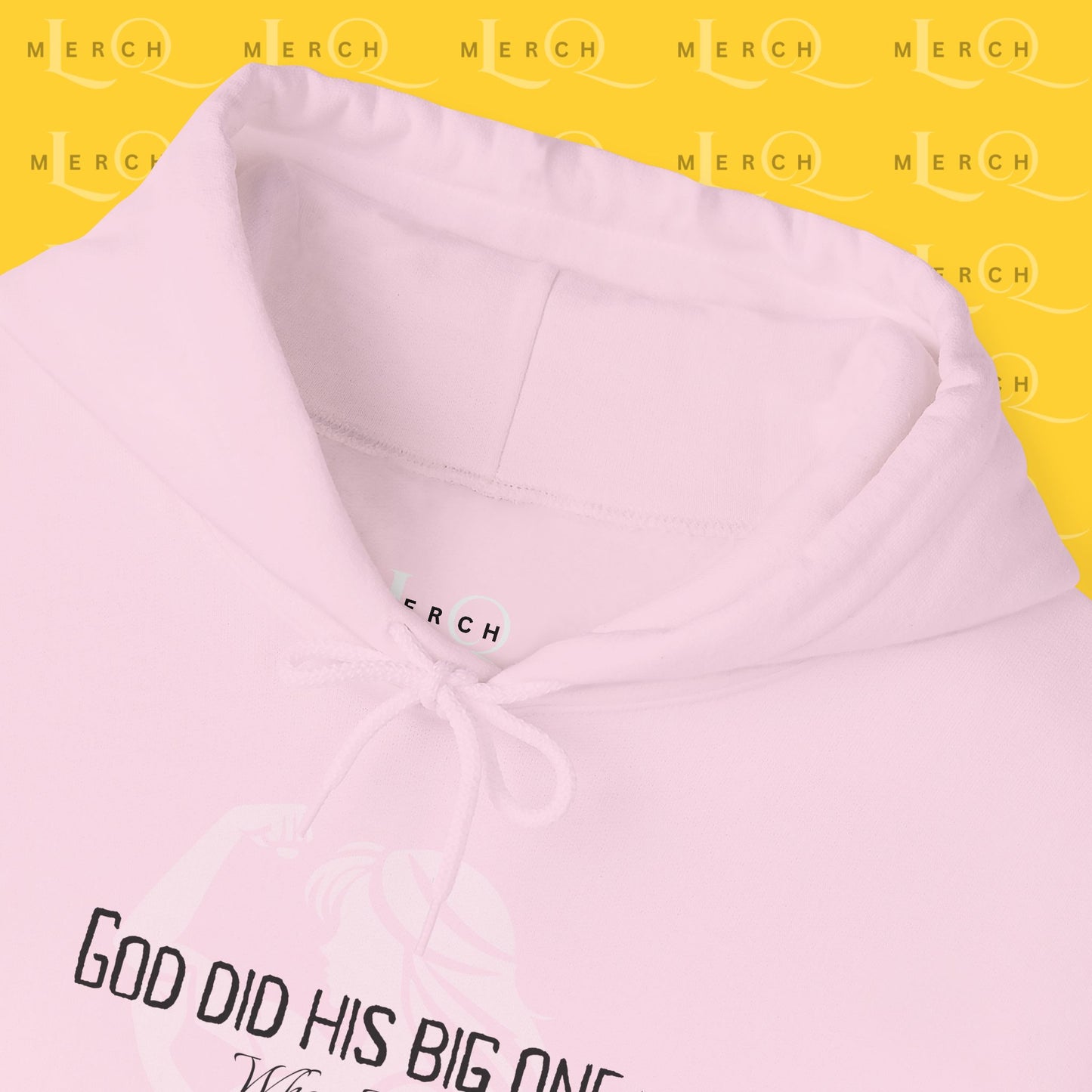 God did His Big One - Cozy Hoodie