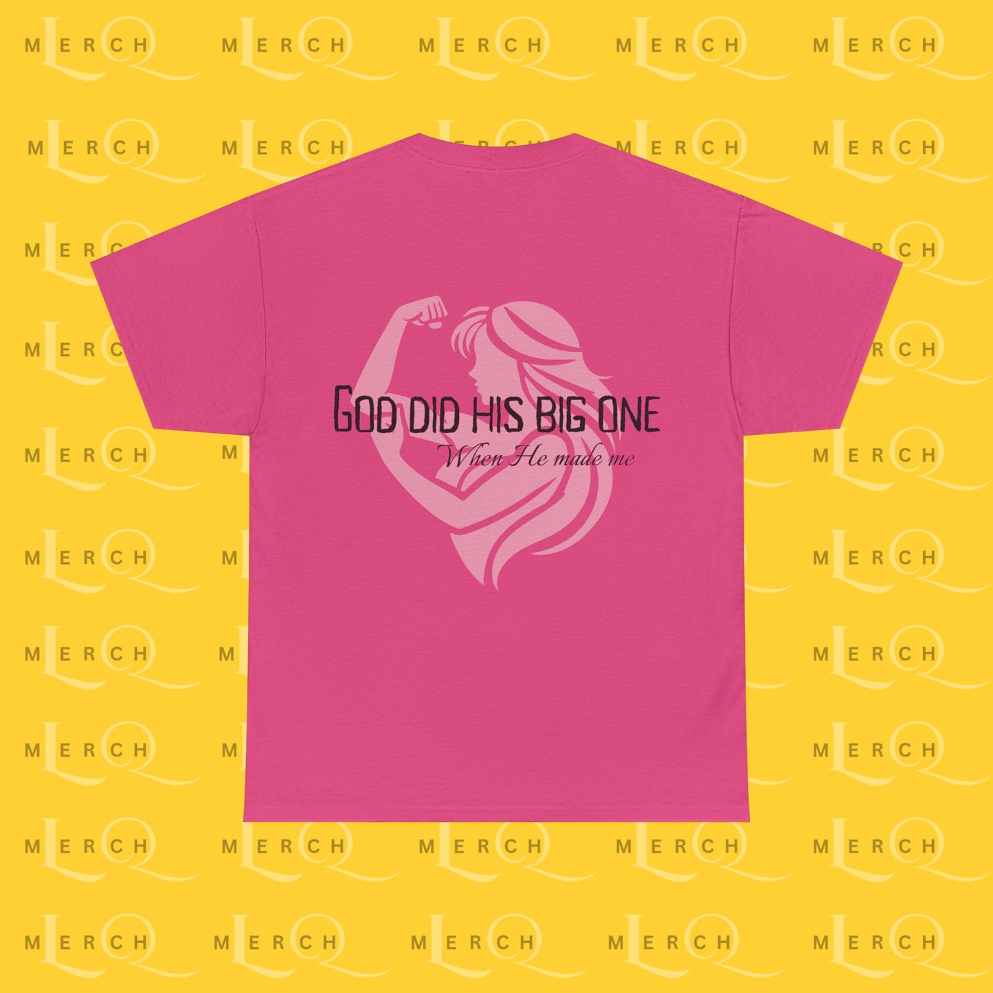 God Did His Big One - Heavy Cotton T-Shirt