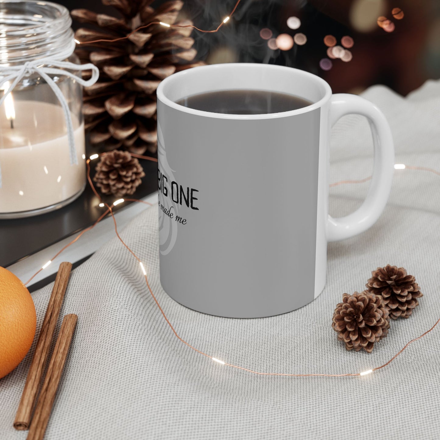 God Did His Big One - Ceramic Mug