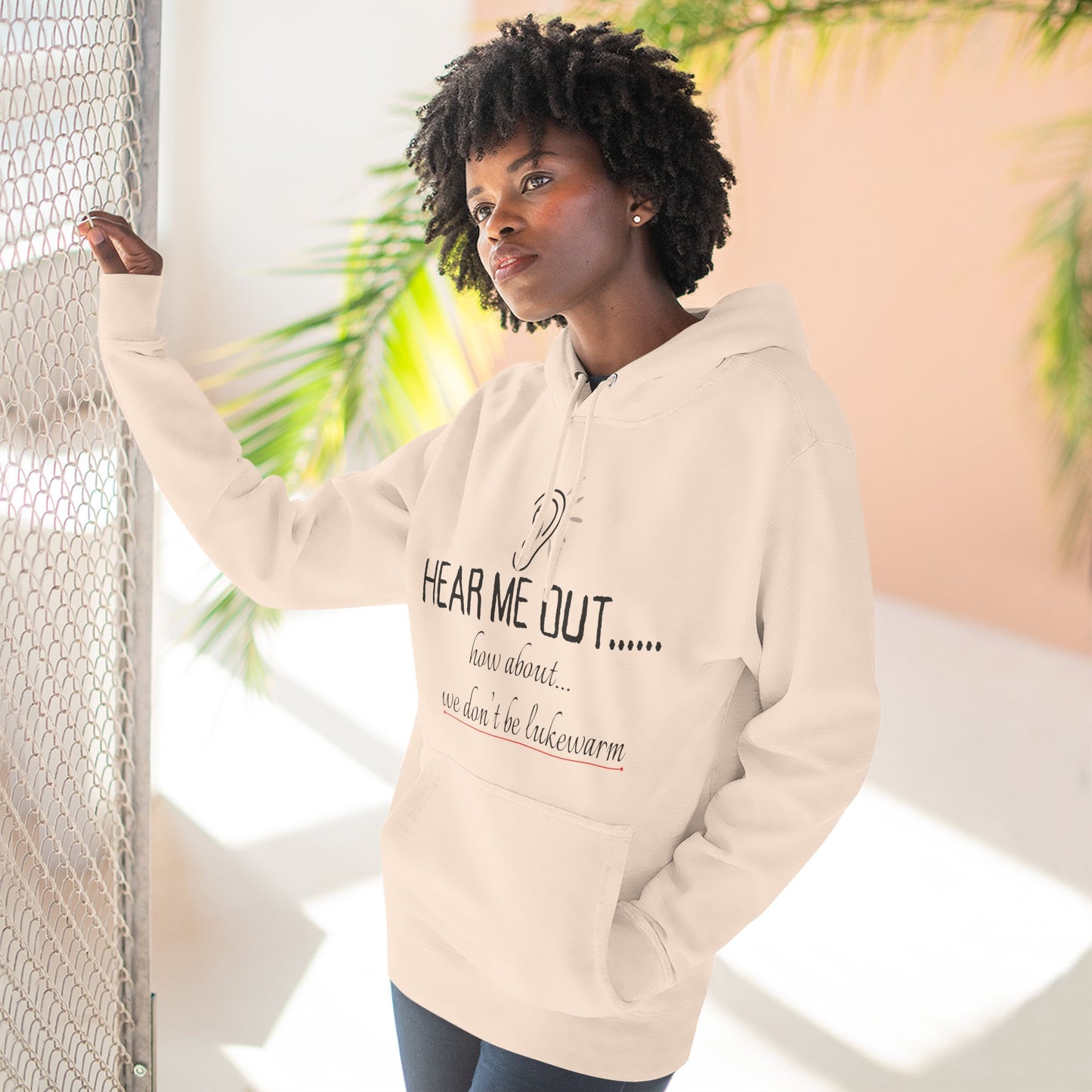 Hear Me Out - Unisex Fleece Hoodie