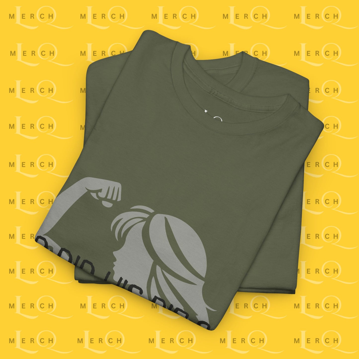 God Did His Big One - Heavy Cotton T-Shirt