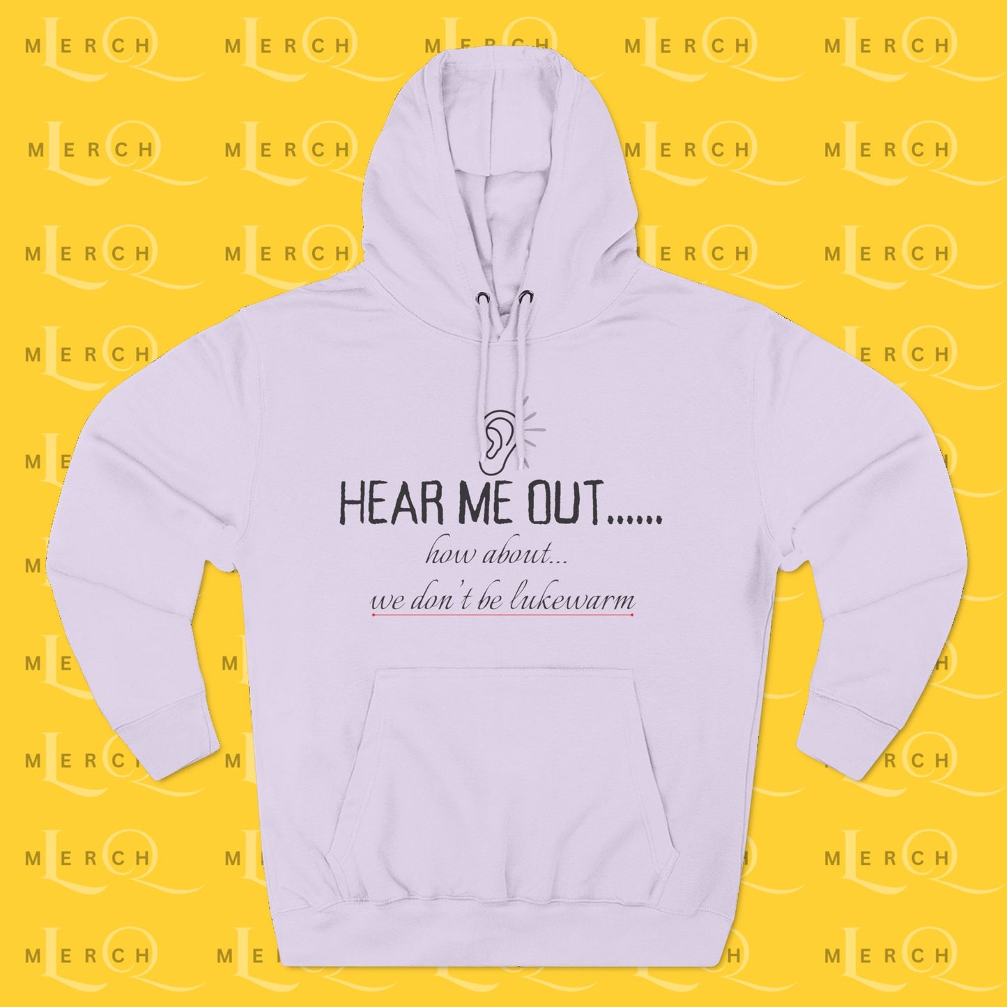 Hear Me Out - Unisex Fleece Hoodie