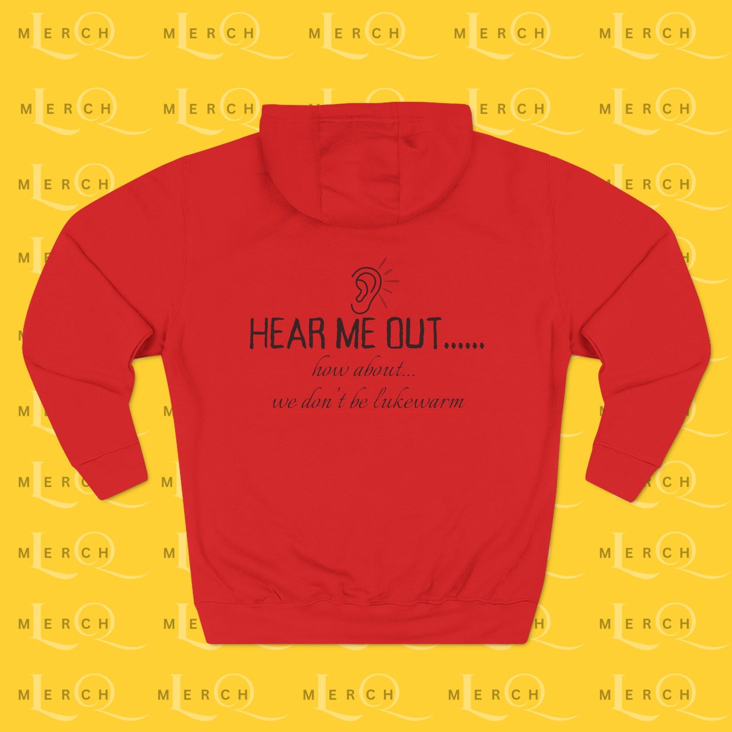 Hear Me Out - Unisex Fleece Hoodie