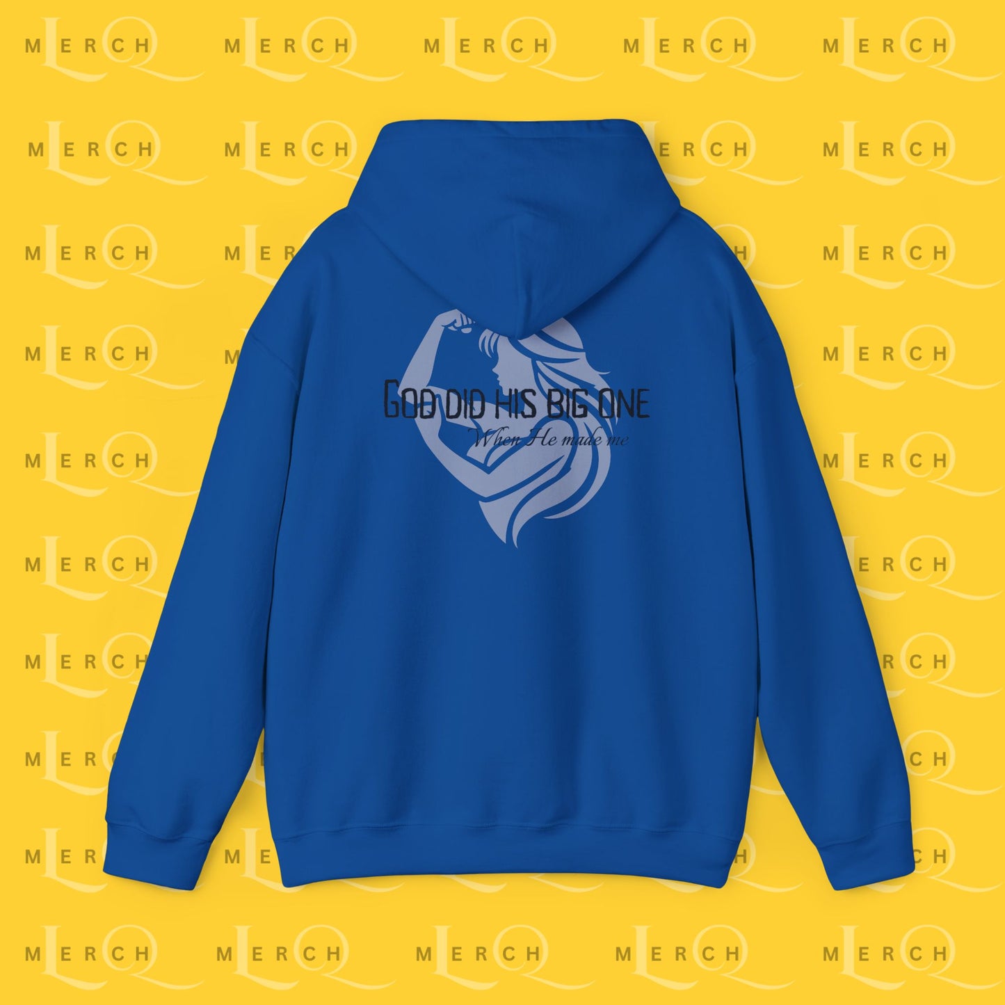 God did His Big One - Cozy Hoodie