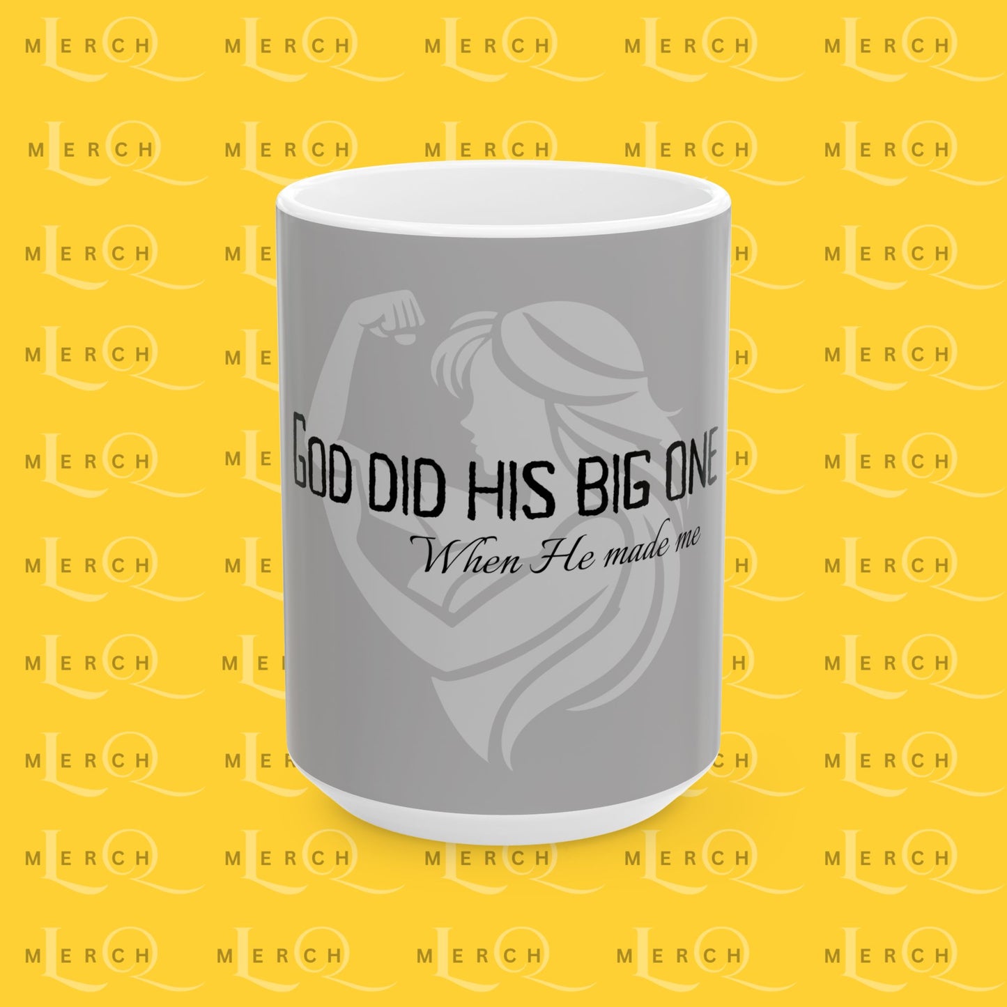 God Did His Big One - Ceramic Mug