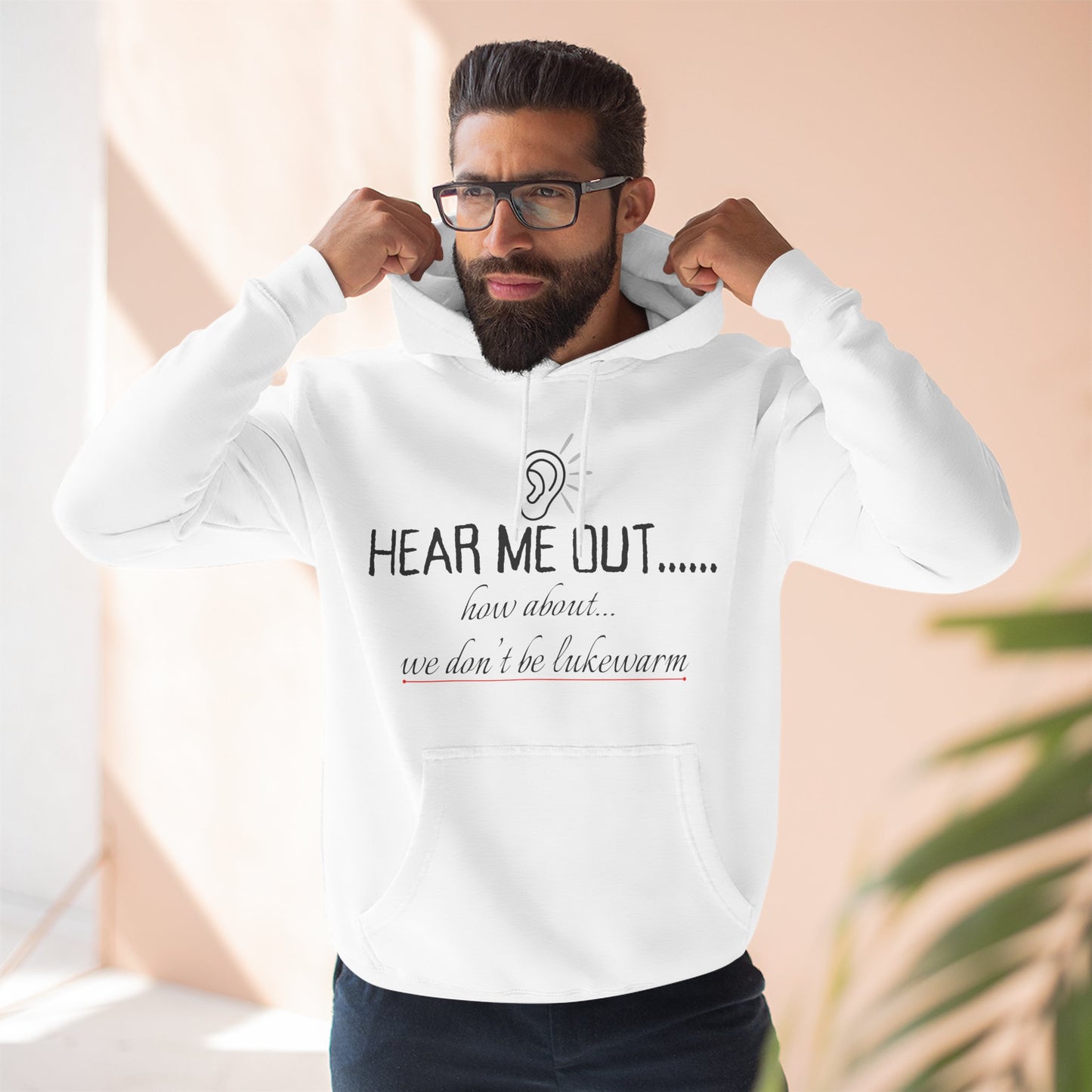 Hear Me Out - Unisex Fleece Hoodie