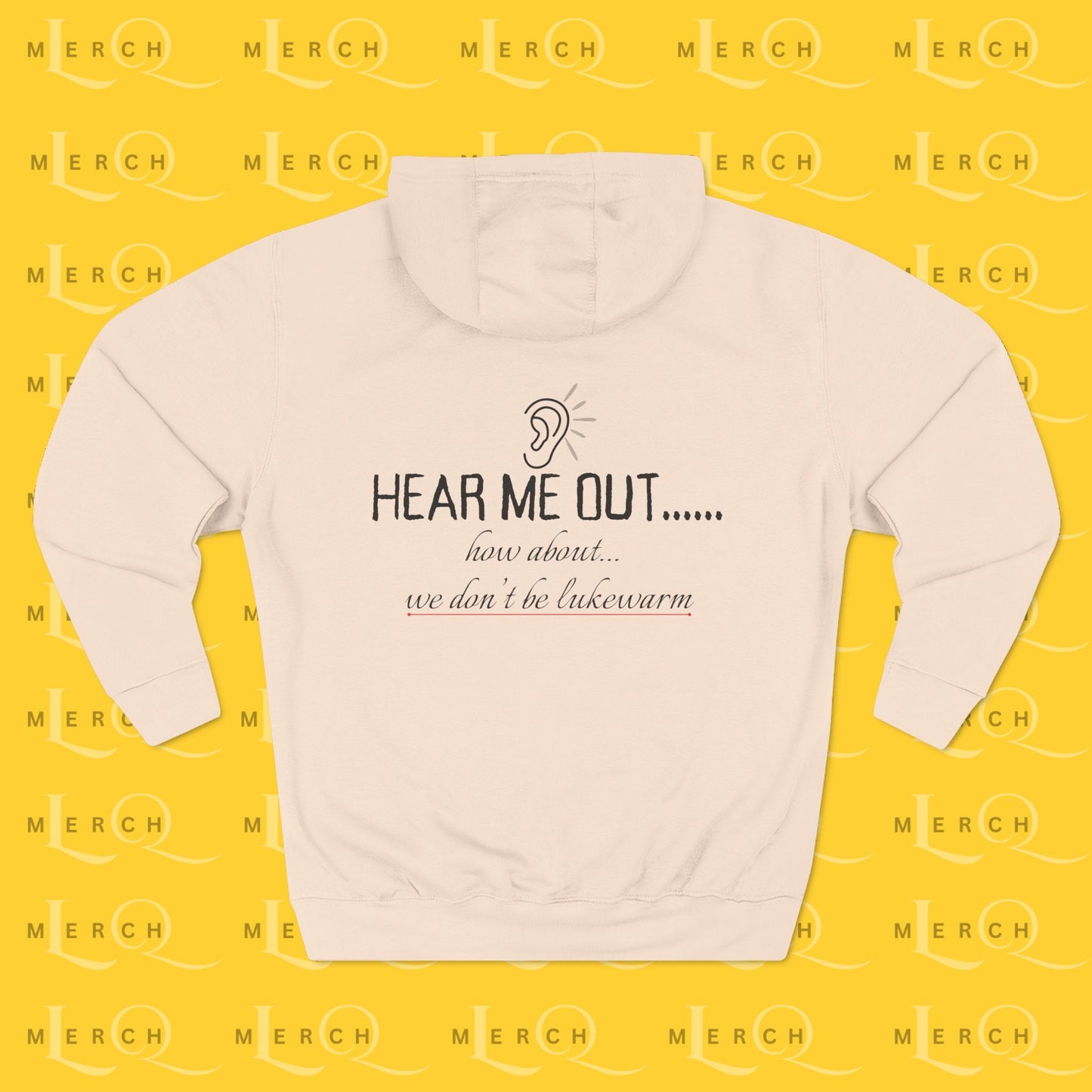 Hear Me Out - Unisex Fleece Hoodie