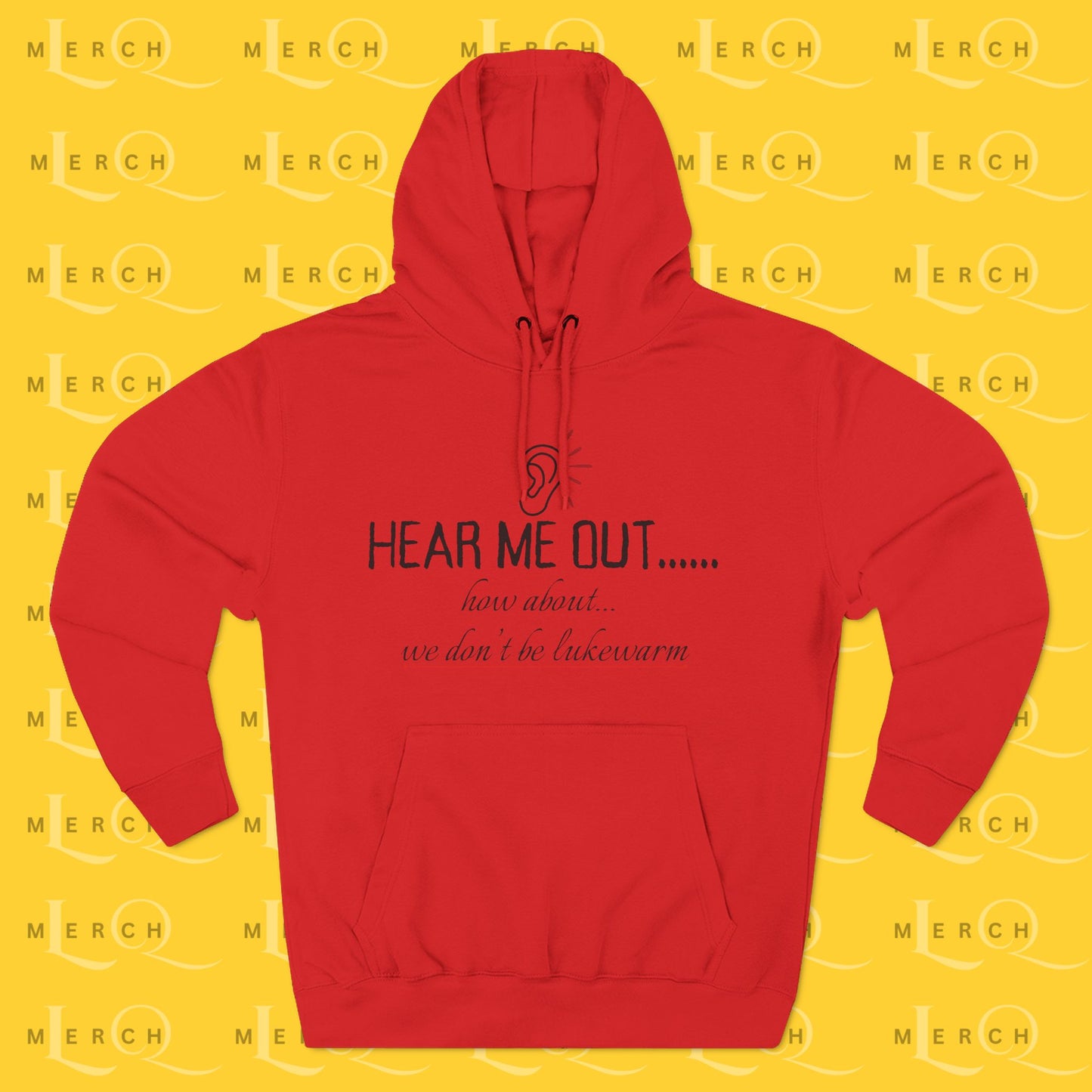 Hear Me Out - Unisex Fleece Hoodie