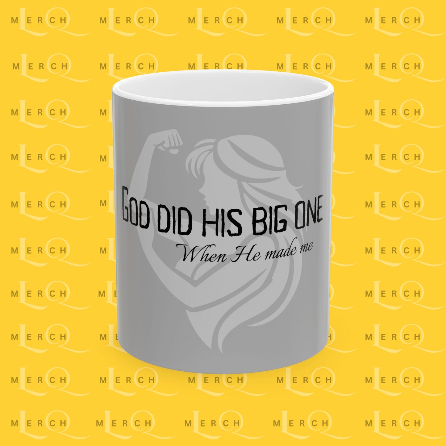 God Did His Big One - Ceramic Mug
