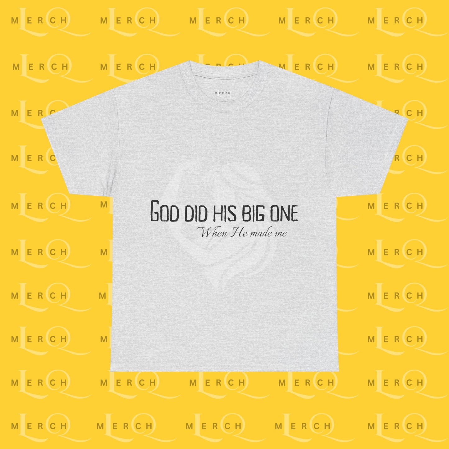 God Did His Big One - Heavy Cotton T-Shirt