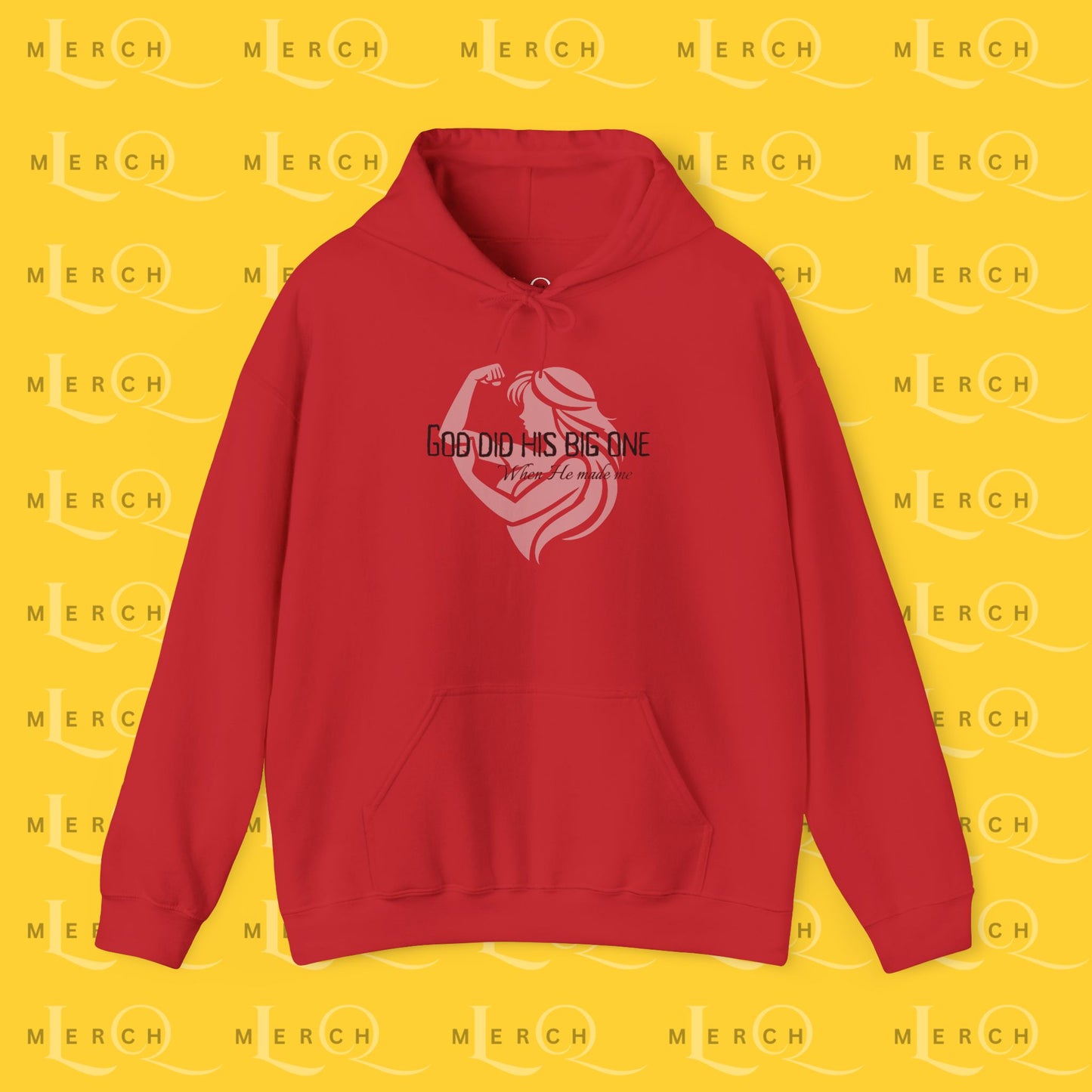 God did His Big One - Cozy Hoodie