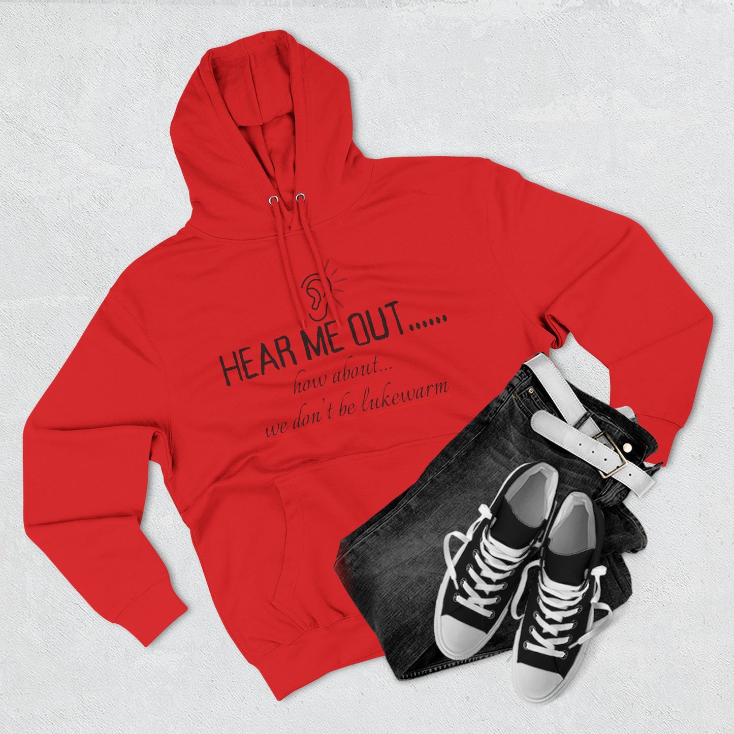Hear Me Out - Unisex Fleece Hoodie