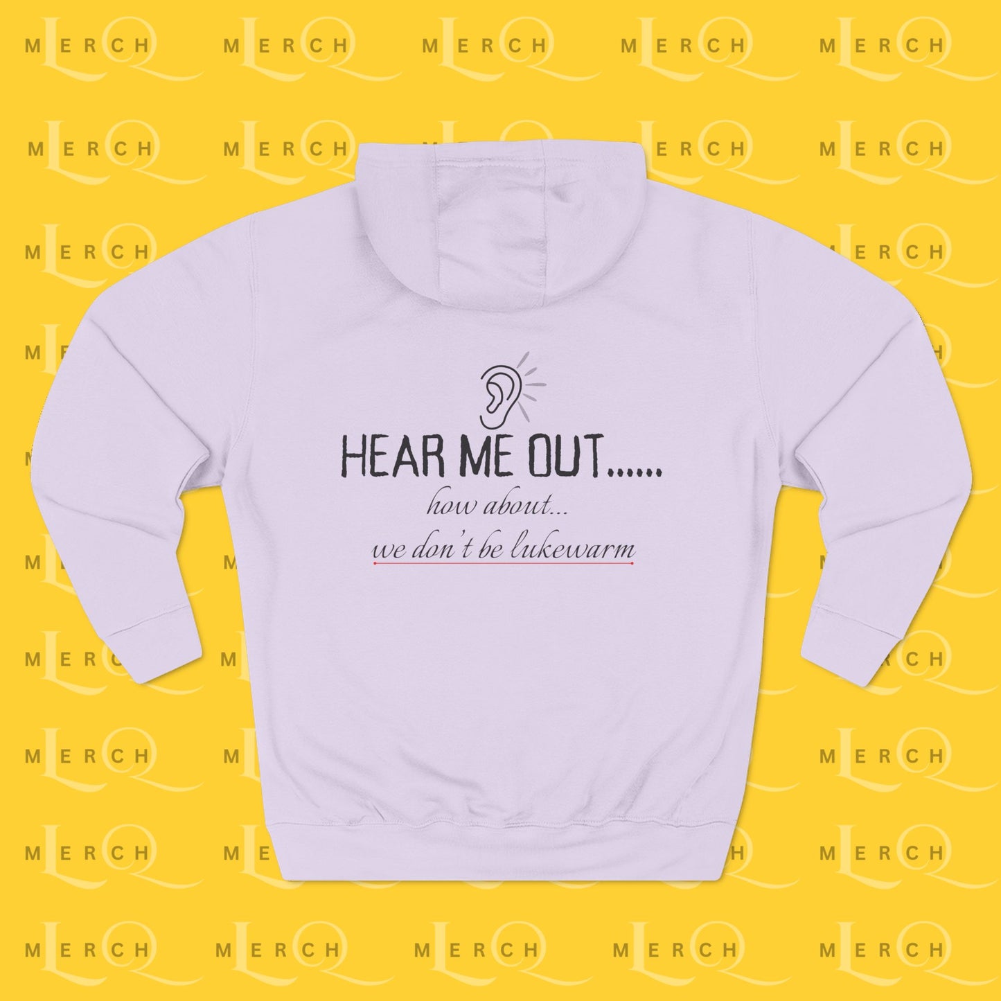 Hear Me Out - Unisex Fleece Hoodie