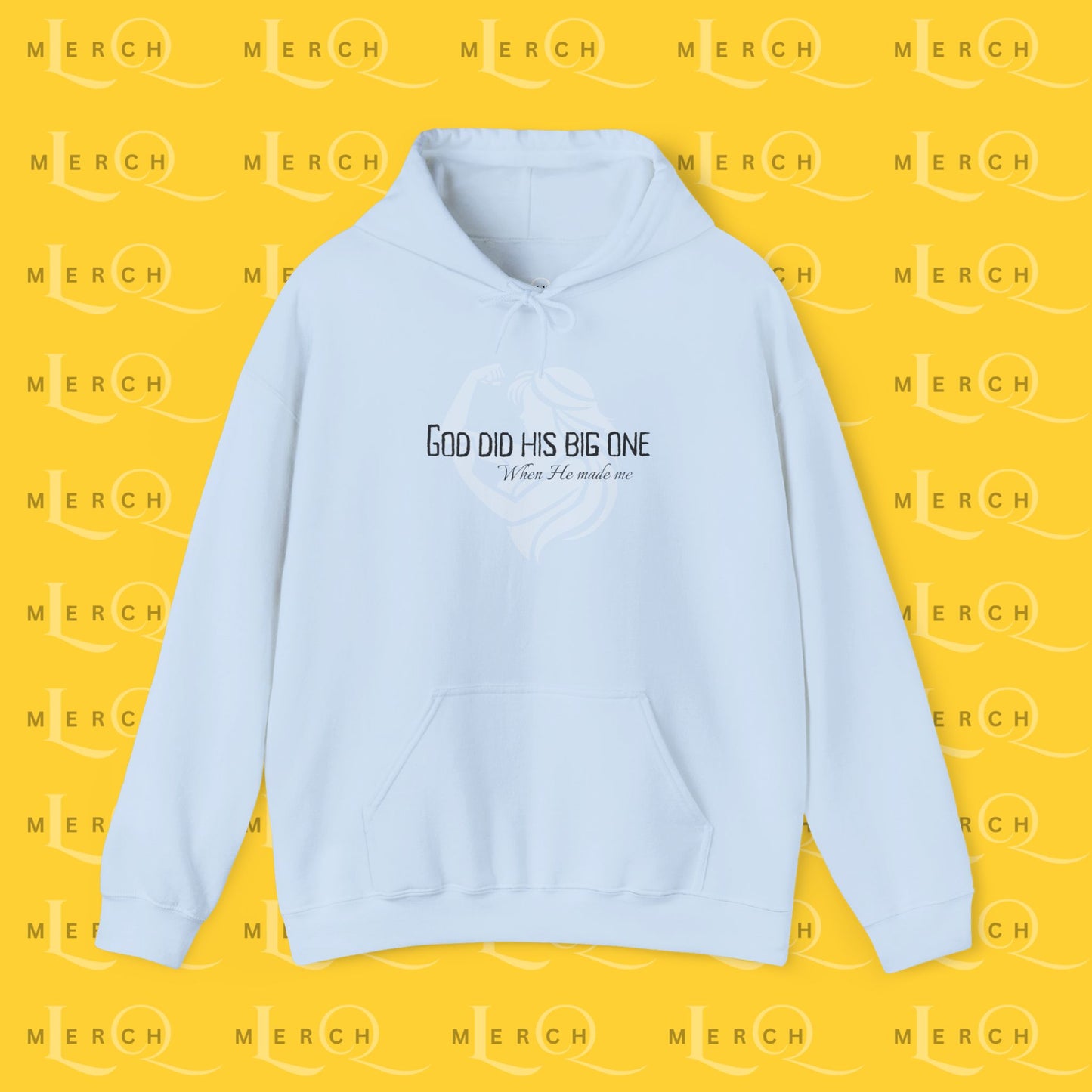 God did His Big One - Cozy Hoodie