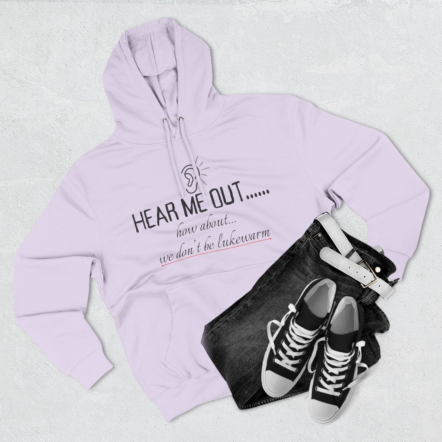 Hear Me Out - Unisex Fleece Hoodie