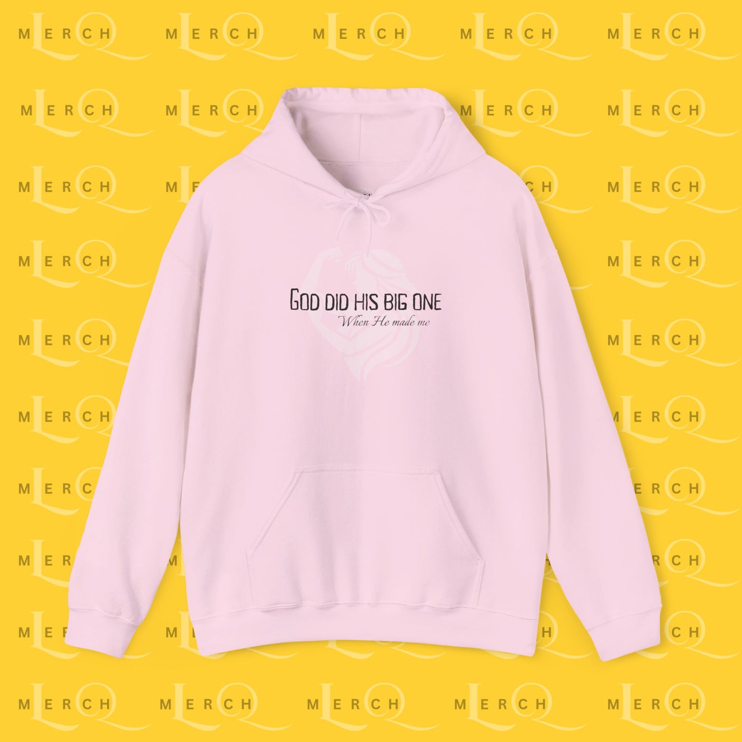 God did His Big One - Cozy Hoodie
