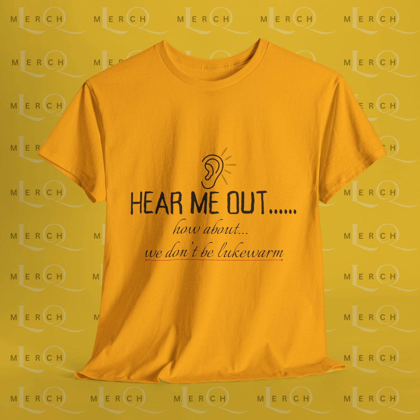 Hear Me Out - Unisex Heavy Cotton T-Shirt