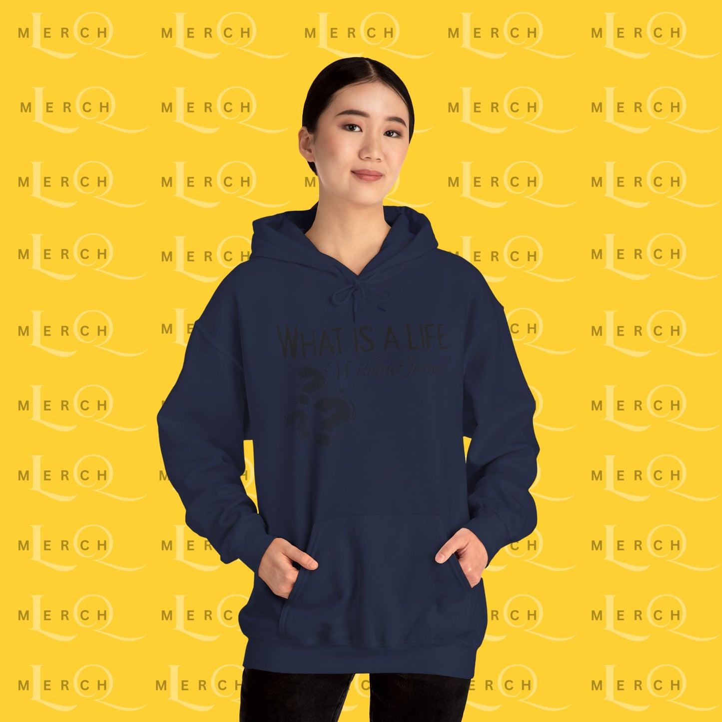 What is a life Without Jesus - Christian Hoodie