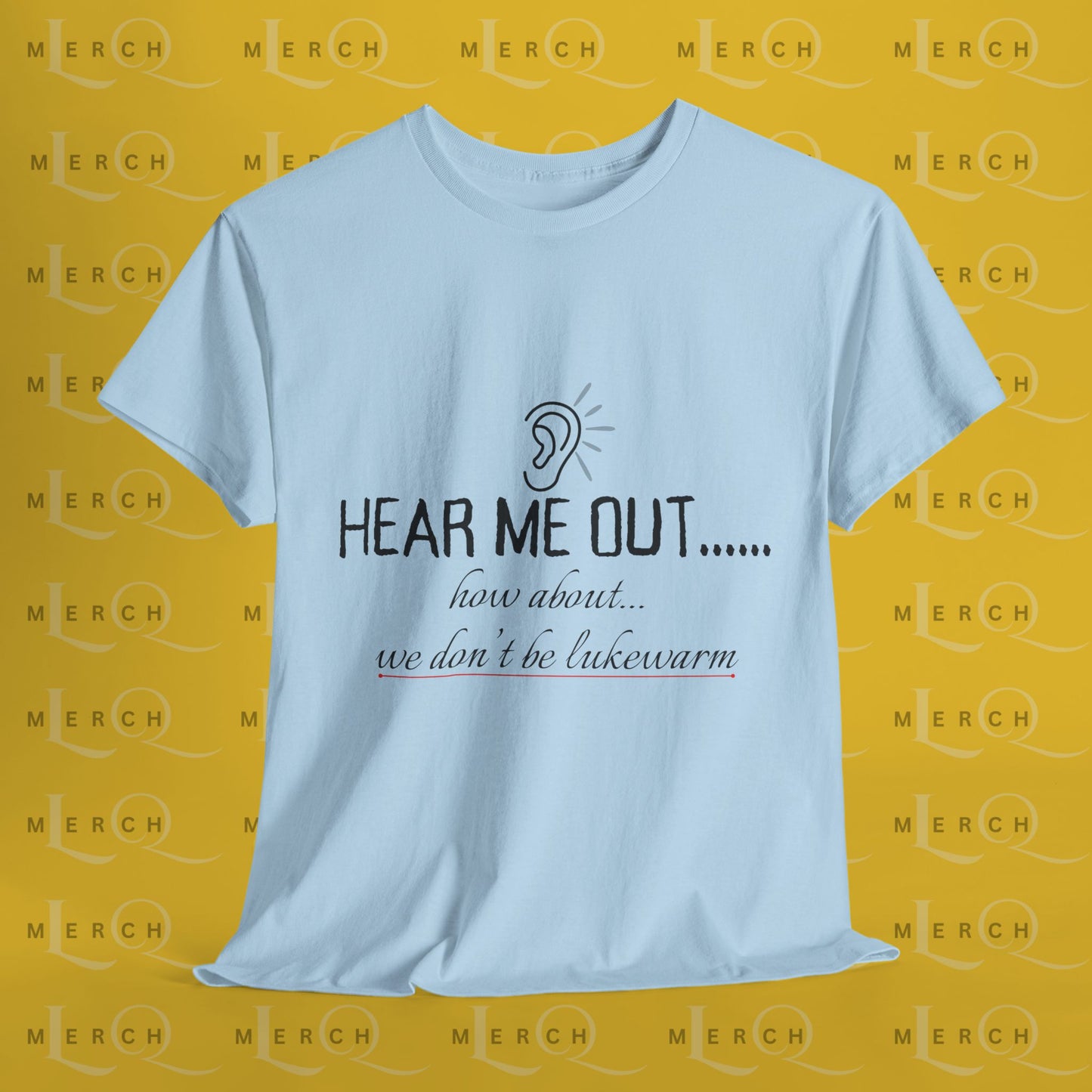 Hear Me Out - Unisex Heavy Cotton T-Shirt