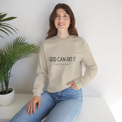 "God Can Do It" - Cozy Sweatshirt