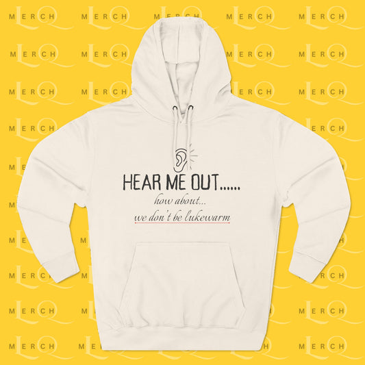 Hear Me Out - Unisex Fleece Hoodie