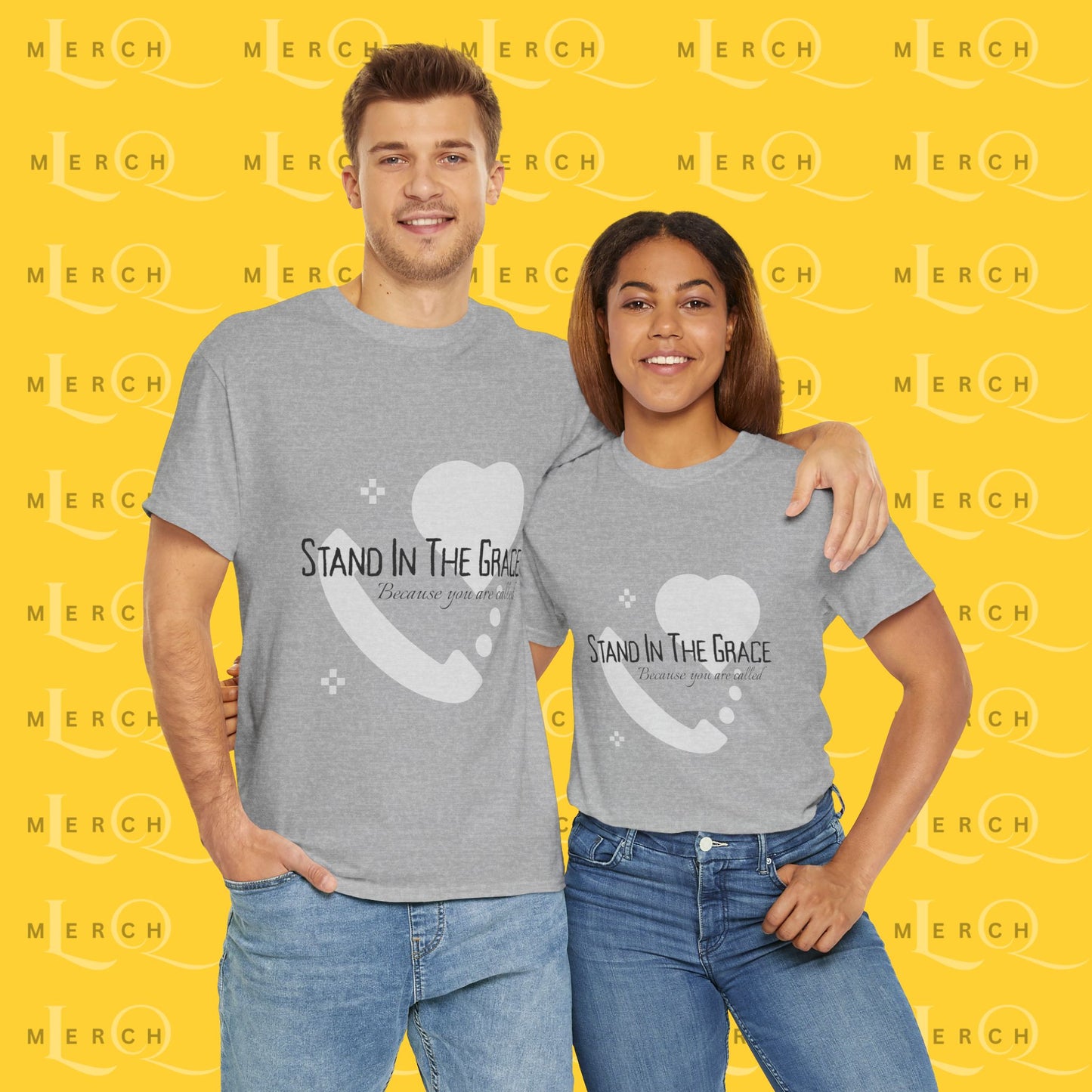 Heavy Cotton Tee - Stand In The Grace