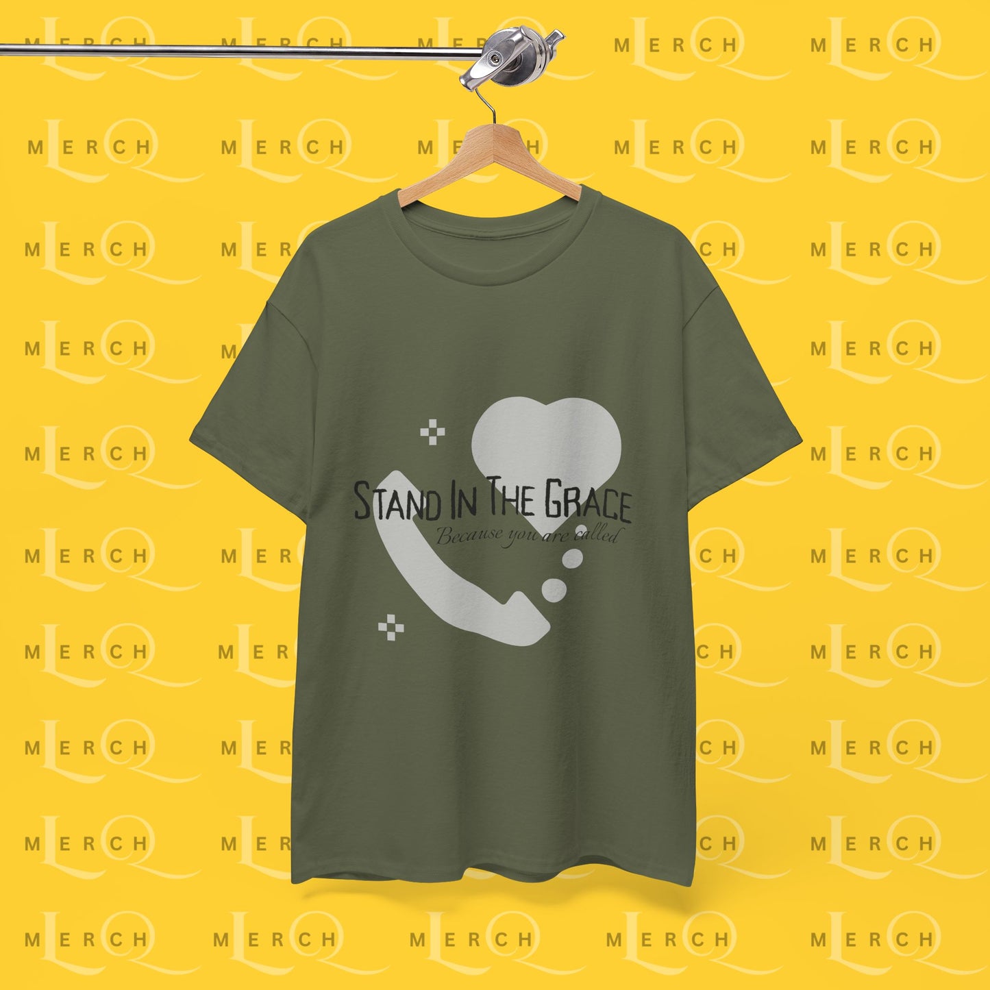 Heavy Cotton Tee - Stand In The Grace