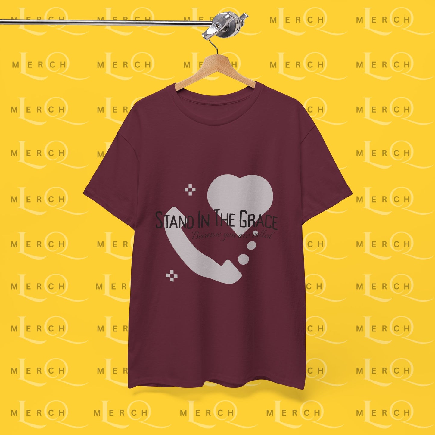 Heavy Cotton Tee - Stand In The Grace