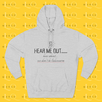 Hear Me Out - Unisex Fleece Hoodie