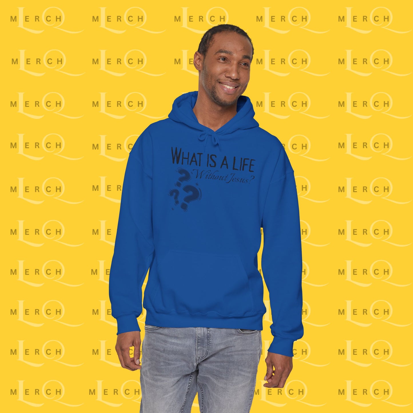What is a life Without Jesus - Christian Hoodie