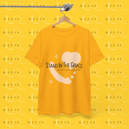 Heavy Cotton Tee - Stand In The Grace