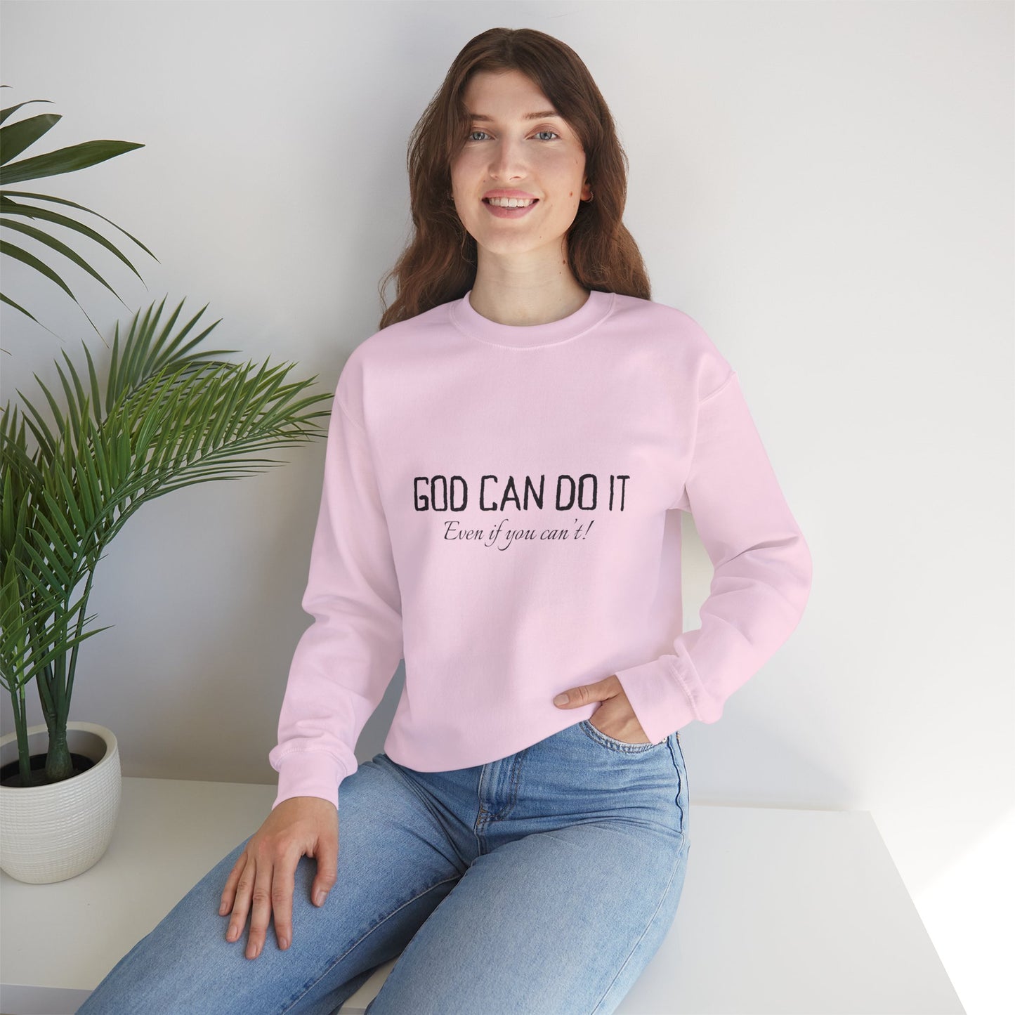 "God Can Do It" - Cozy Sweatshirt