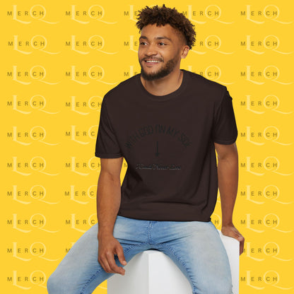 With God On My Side I Could Never Lose - T-Shirt