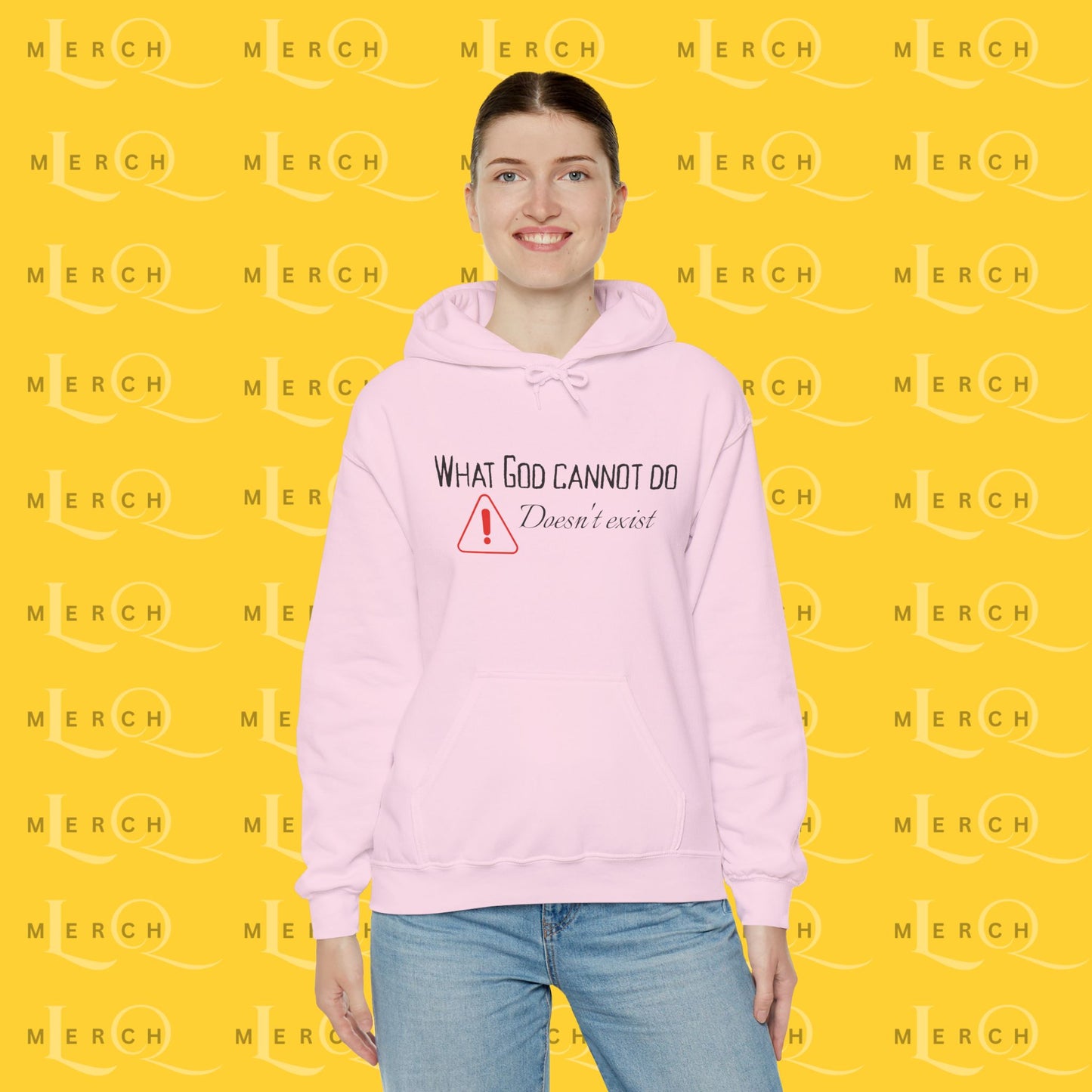 What God Cannot Do Doesn’t Exist - Inspirational Hoodie