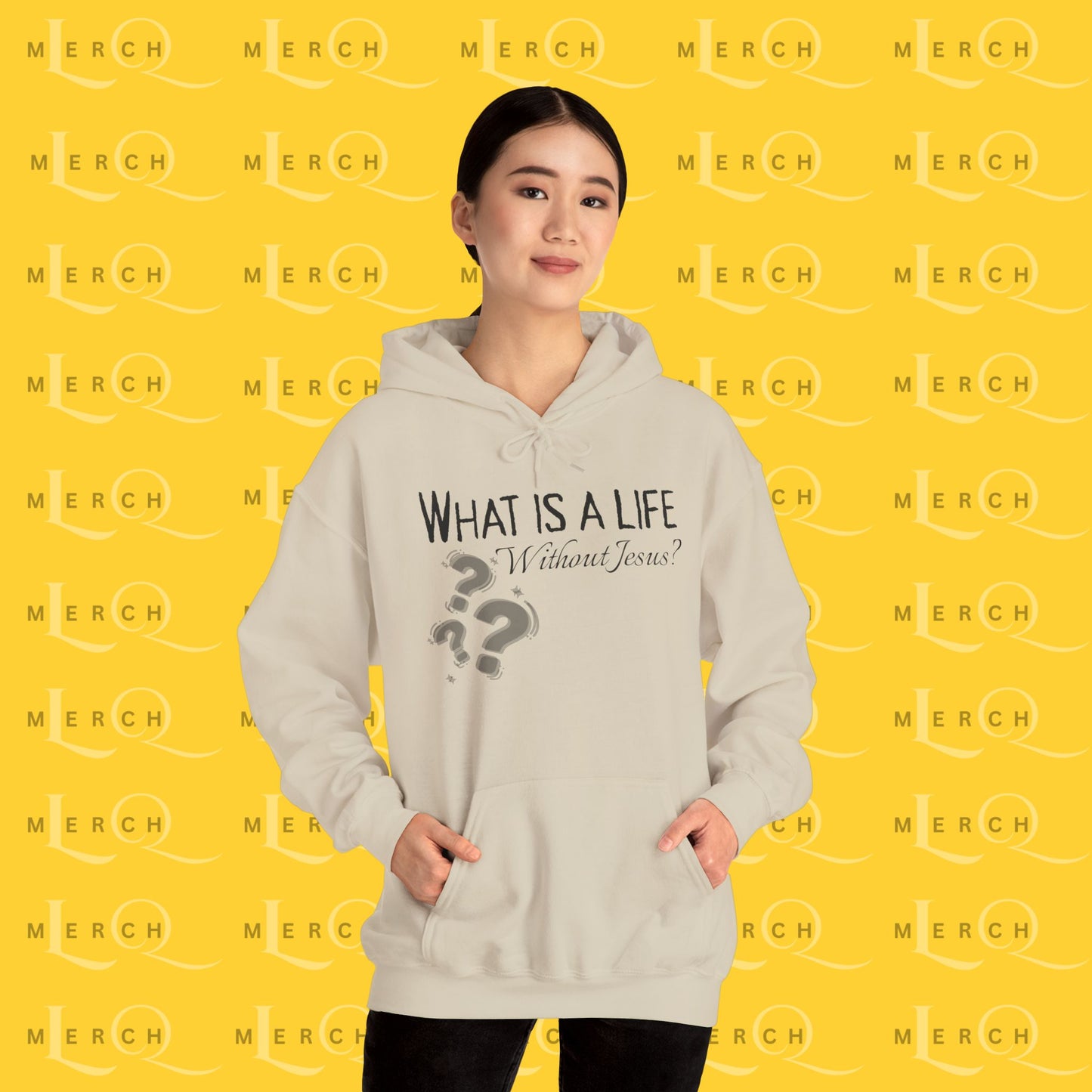 What is a life Without Jesus - Christian Hoodie