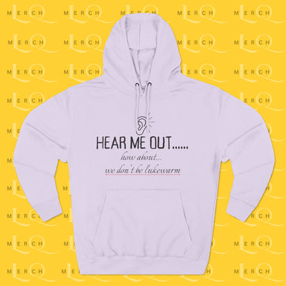Hear Me Out - Unisex Fleece Hoodie