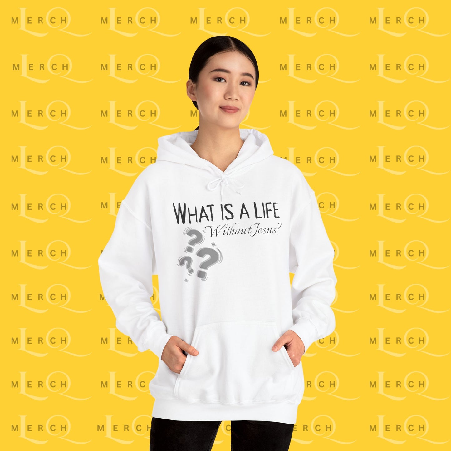 What is a life Without Jesus - Christian Hoodie