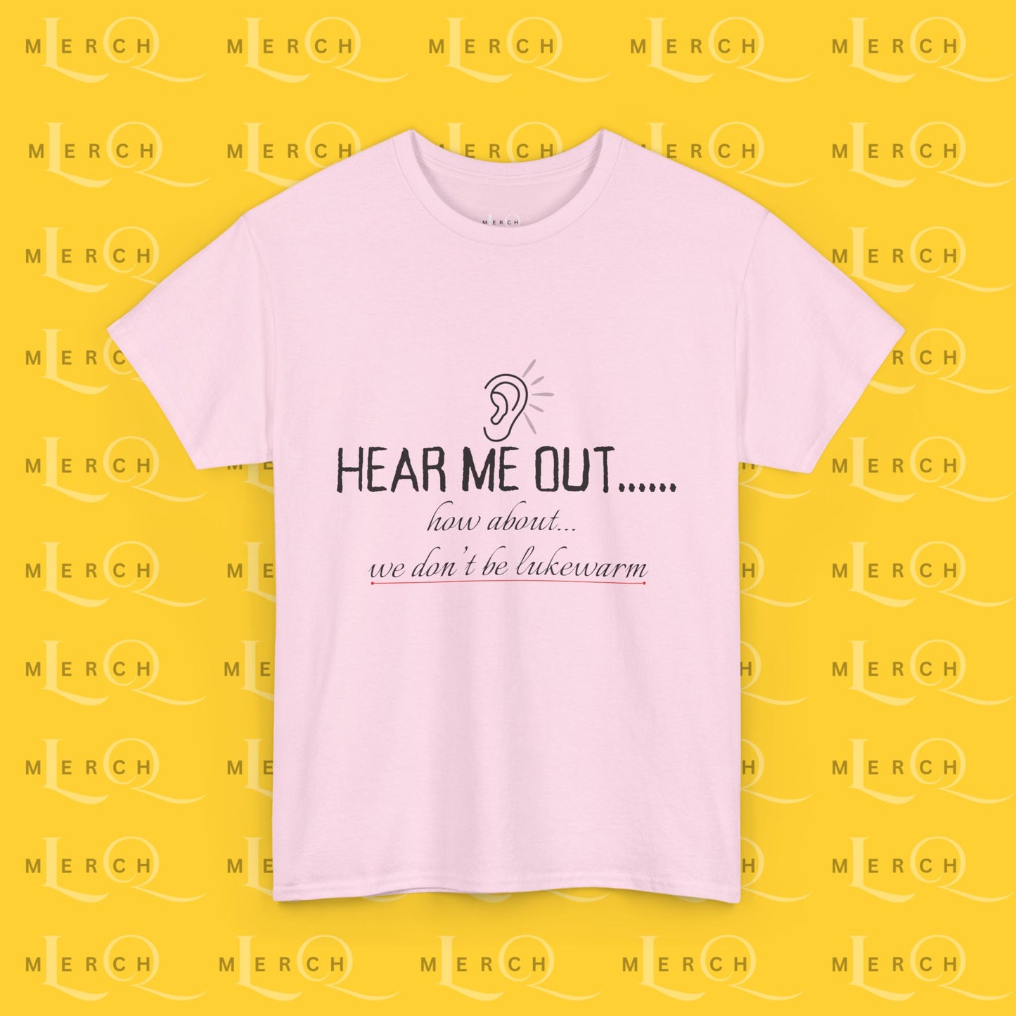 Hear Me Out - Unisex Heavy Cotton T-Shirt