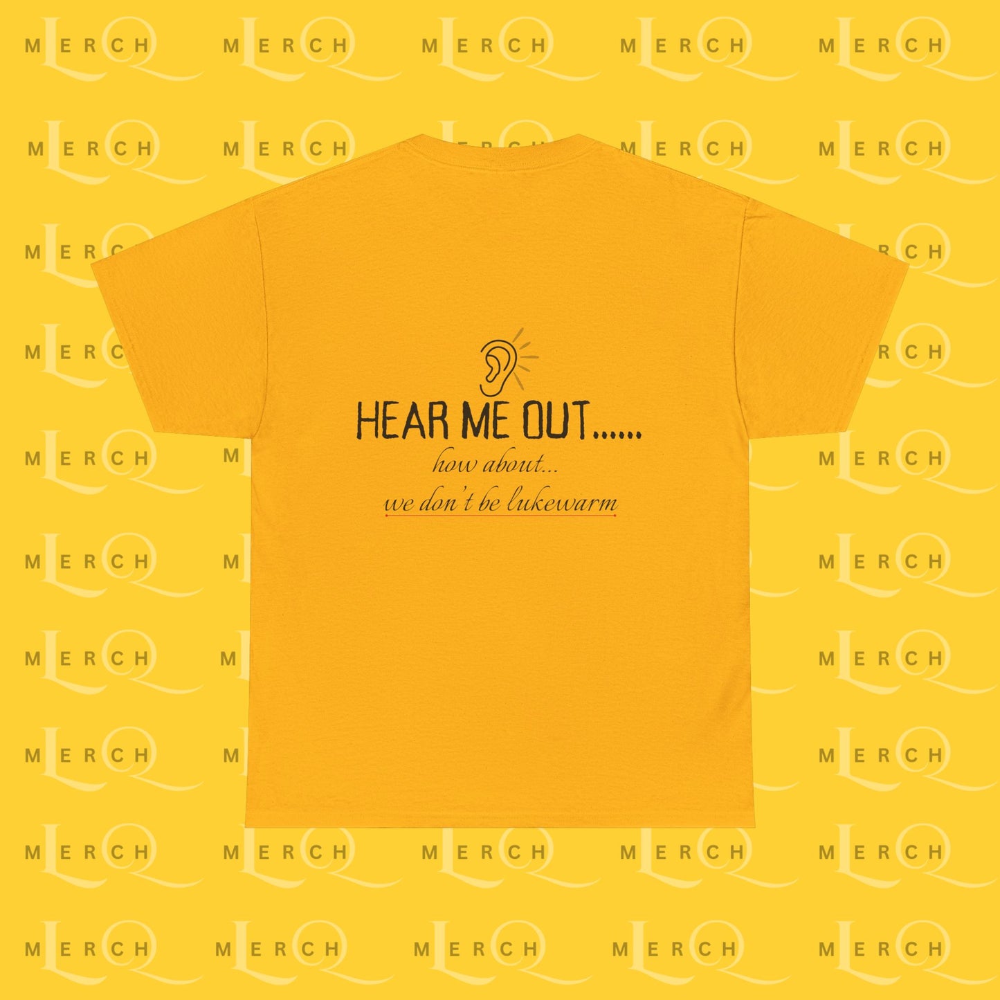 Hear Me Out - Unisex Heavy Cotton T-Shirt