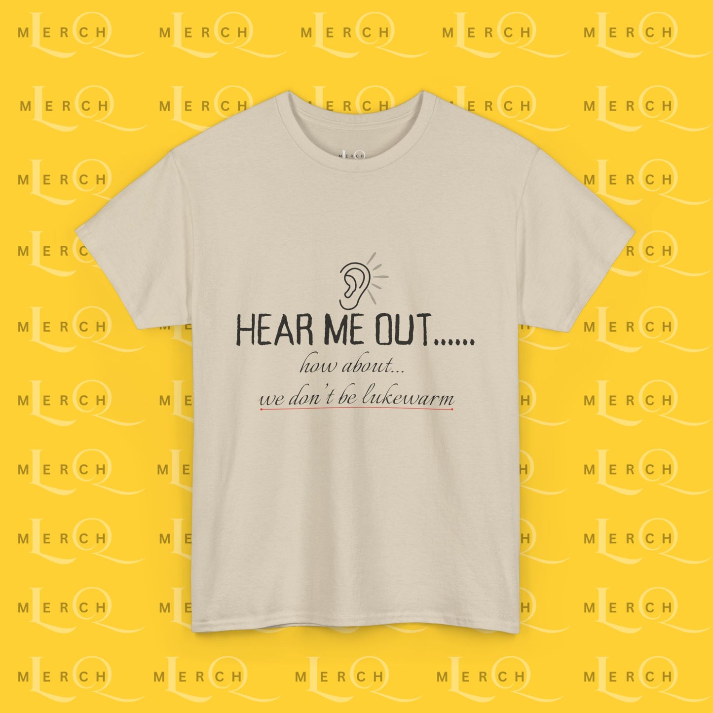 Hear Me Out - Unisex Heavy Cotton T-Shirt