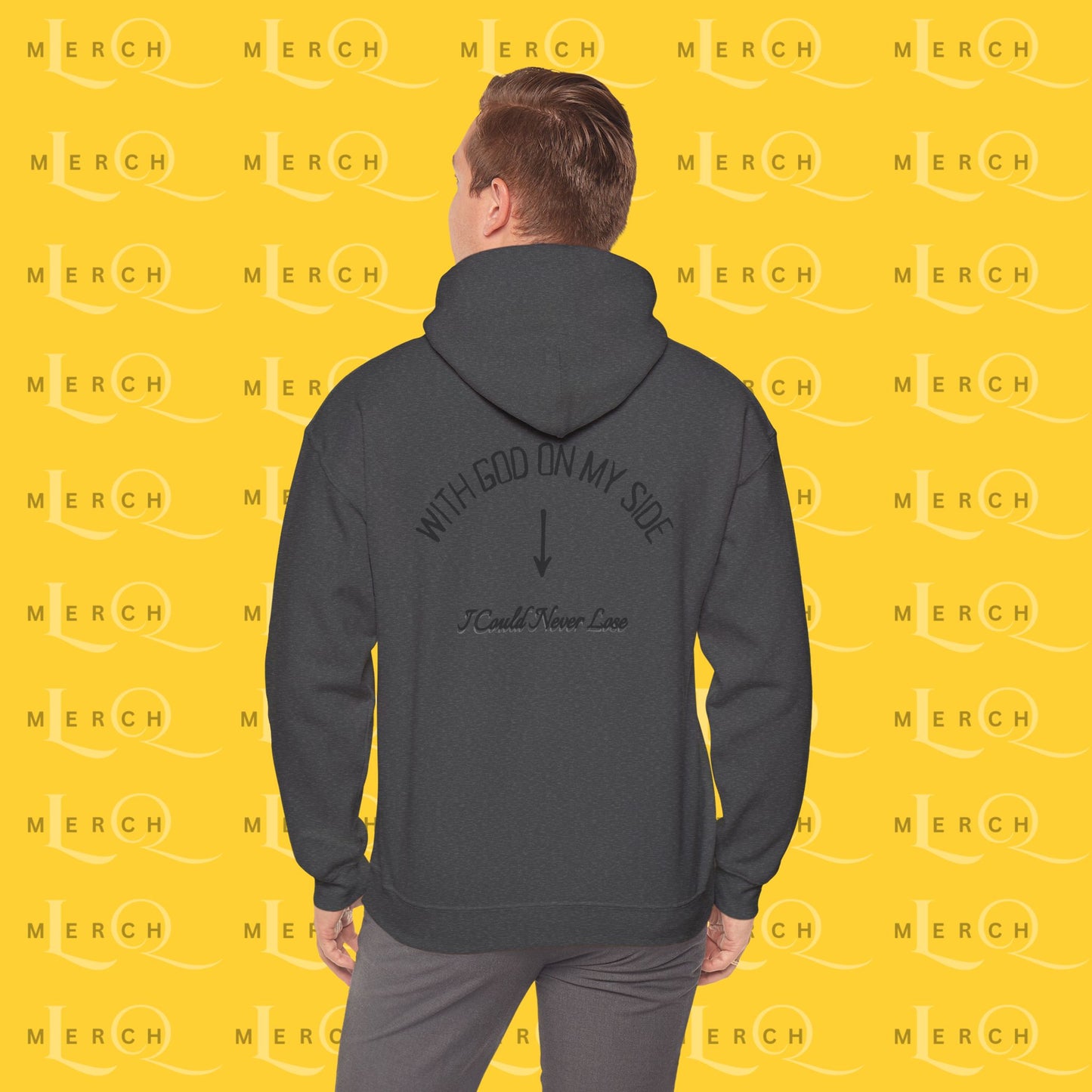 With God On My Side I Could Never Lose - Faith Hoodie
