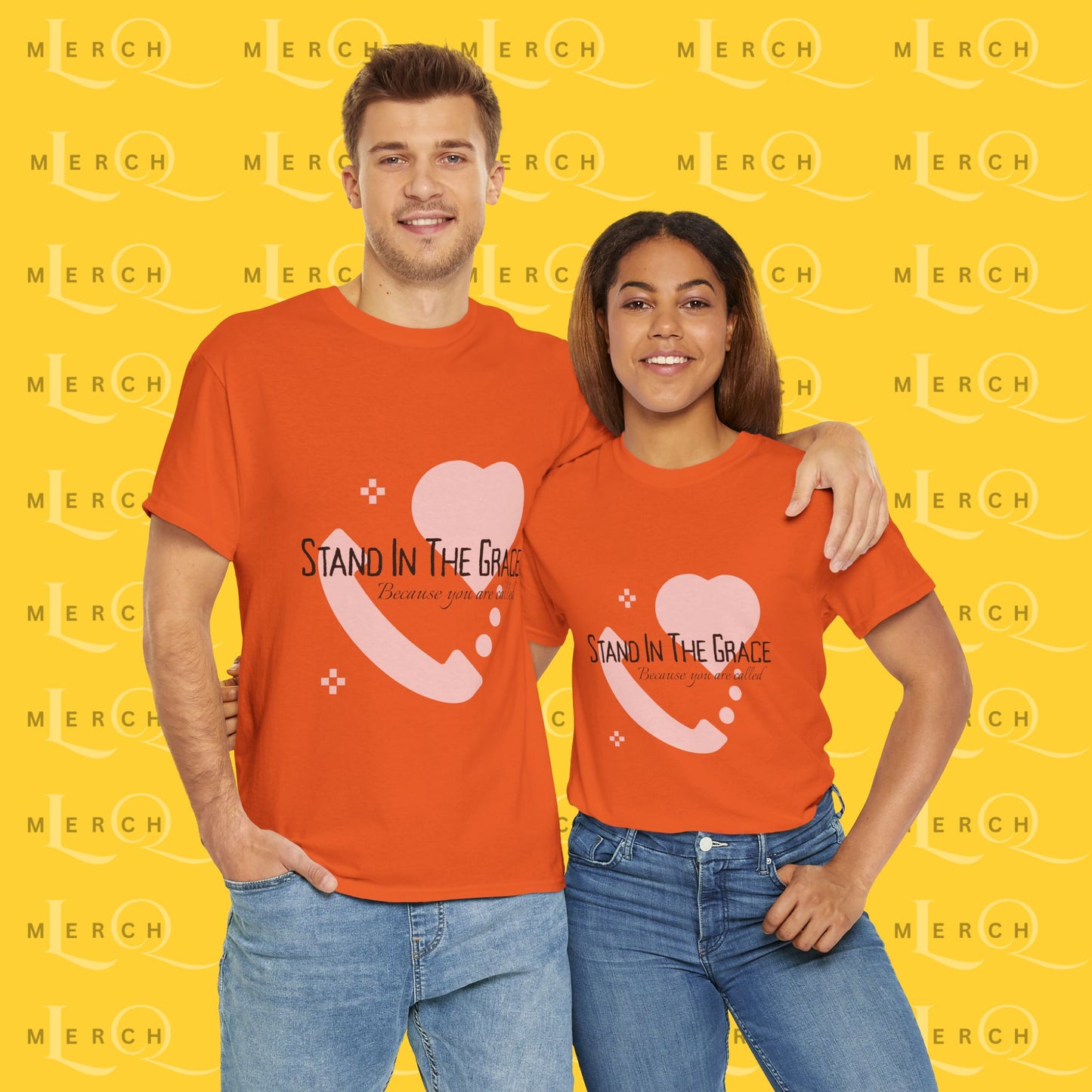 Heavy Cotton Tee - Stand In The Grace