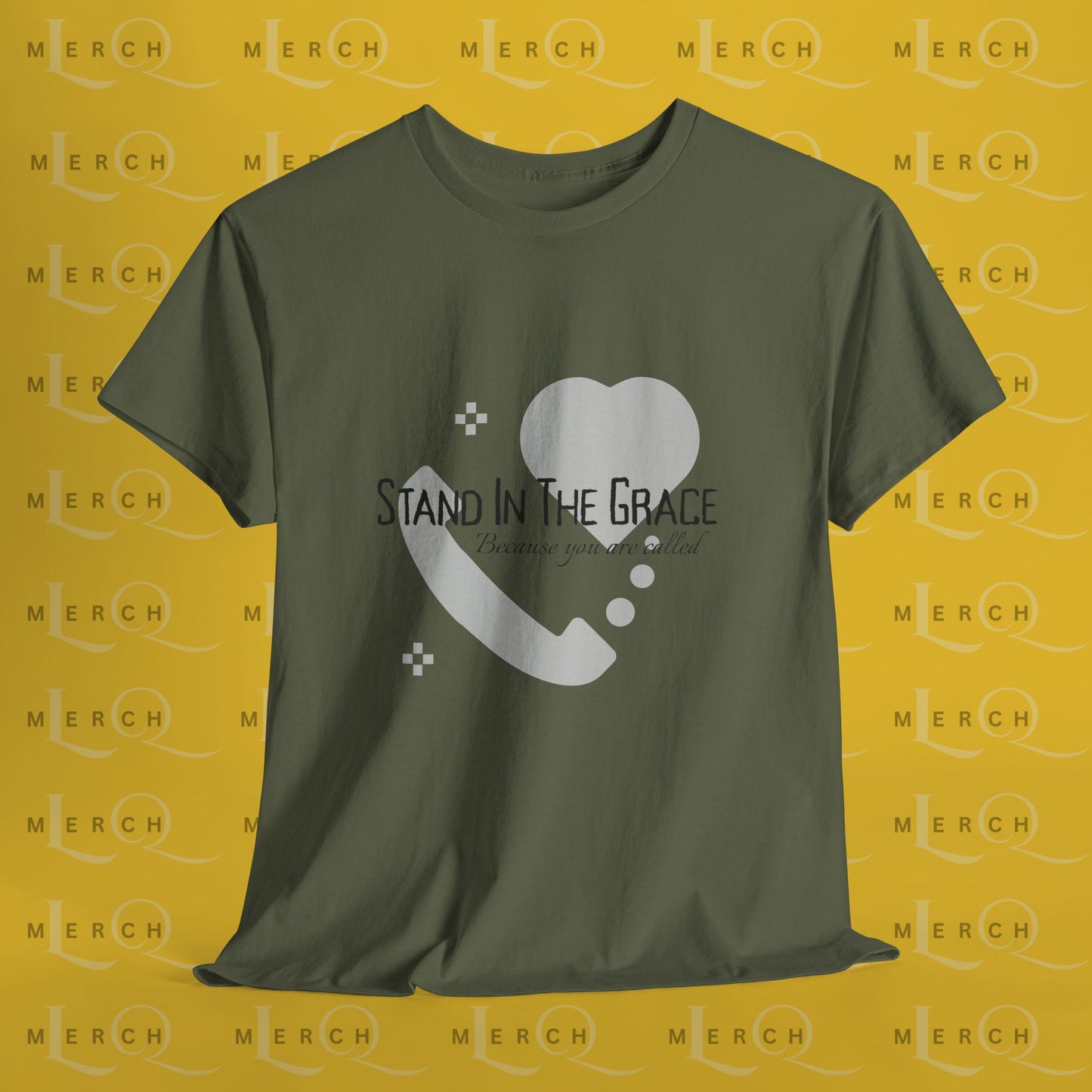 Heavy Cotton Tee - Stand In The Grace