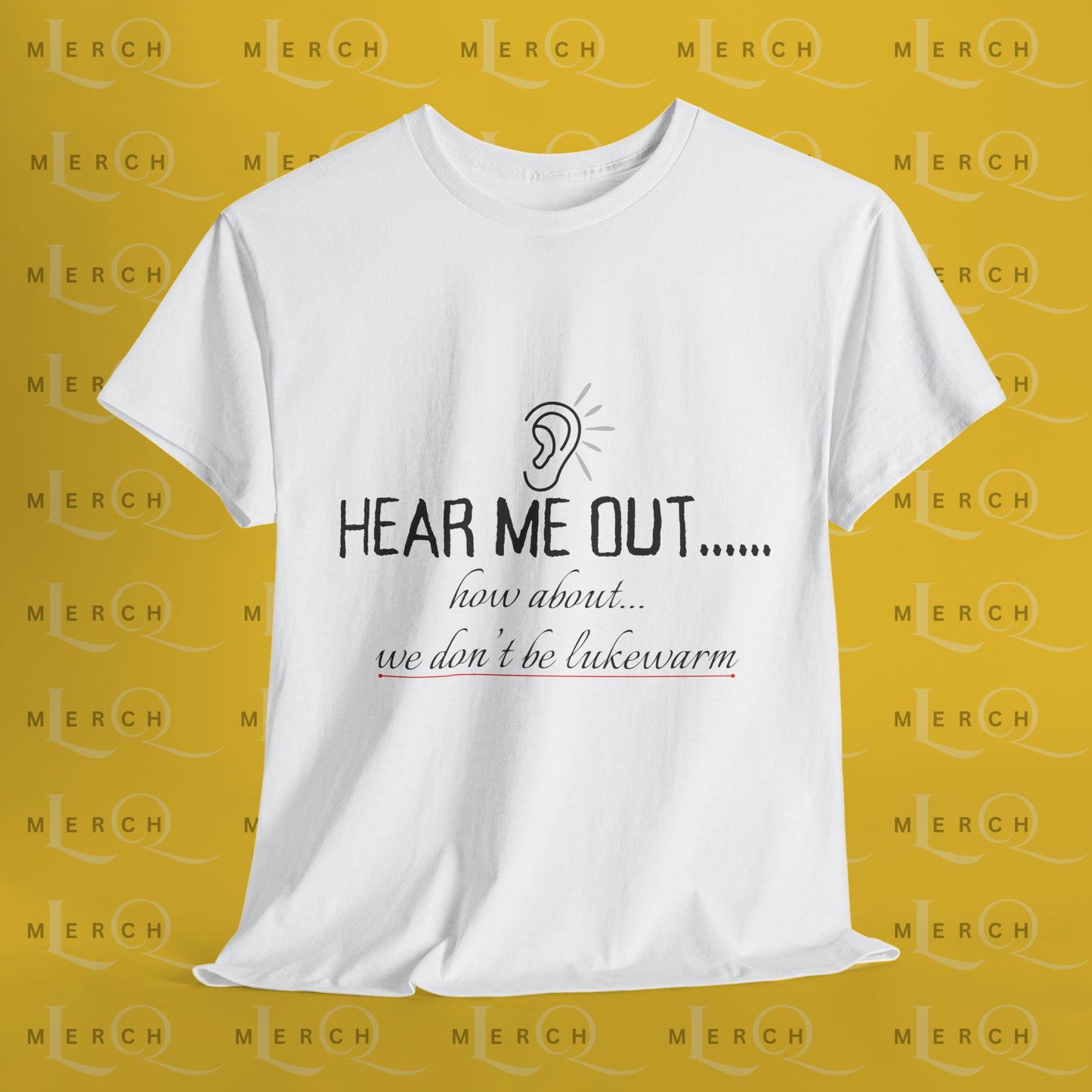 Hear Me Out - Unisex Heavy Cotton T-Shirt